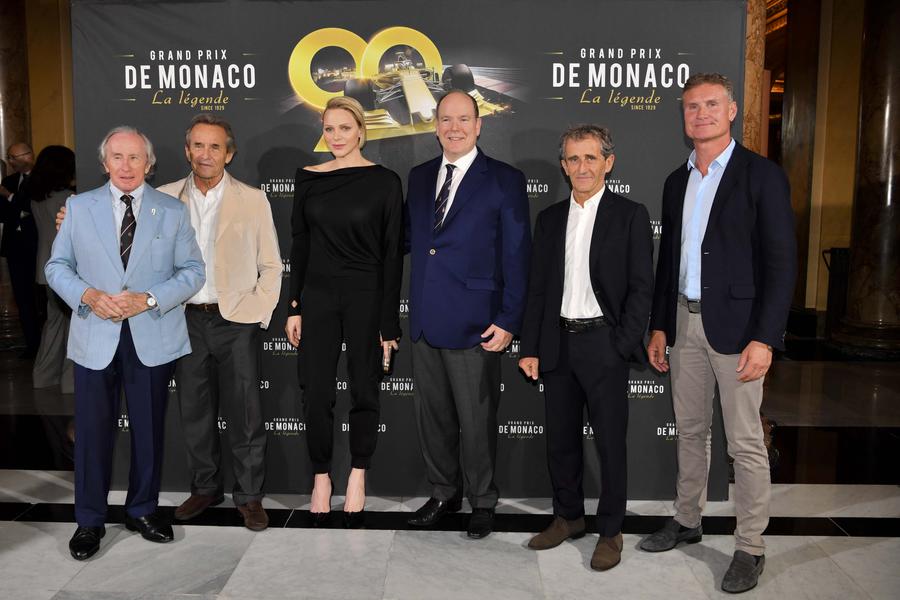 Preview with Prince Albert of the documentary "Monaco Grand Prix, The Legend"