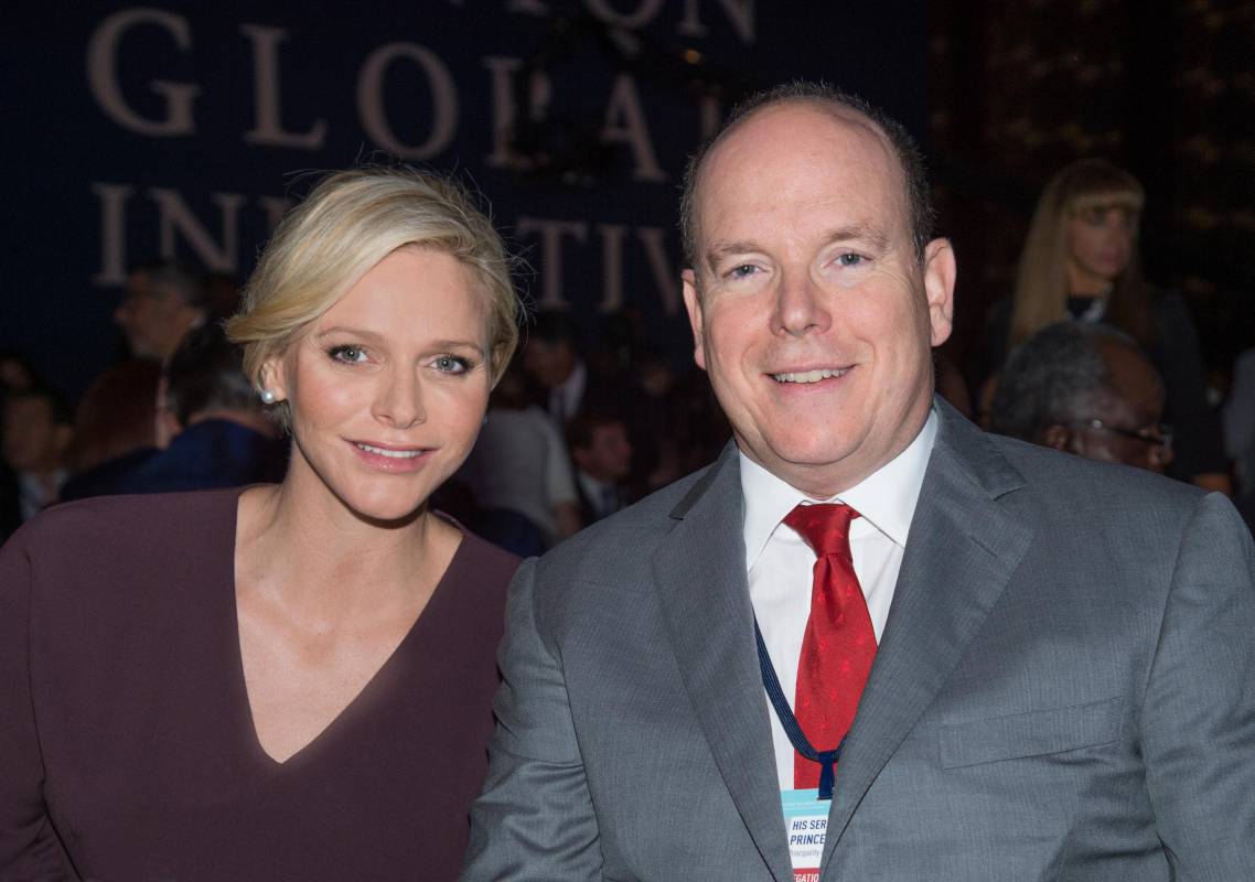 Prince Albert II and Princesse Charlene