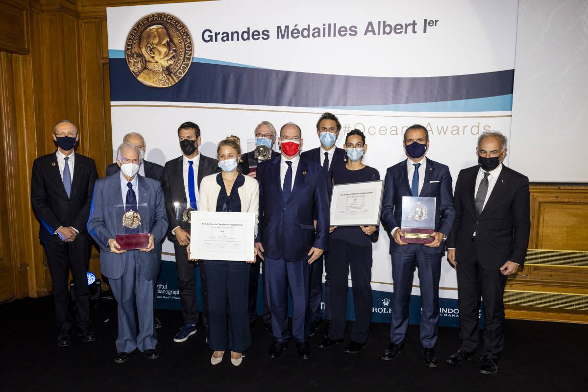 Grandes Albert I Medals presented by Prince Albert II