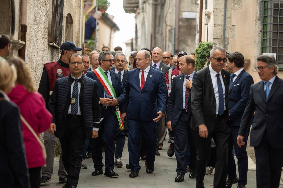 The Grimaldi Historical Sites network of Monaco: Prince Albert II visits two Italian regions