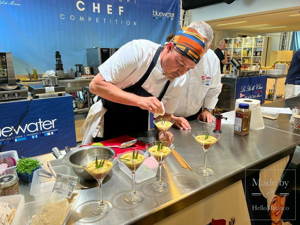 2023 Superyacht Chefs Battle it out at Monaco Yacht Club