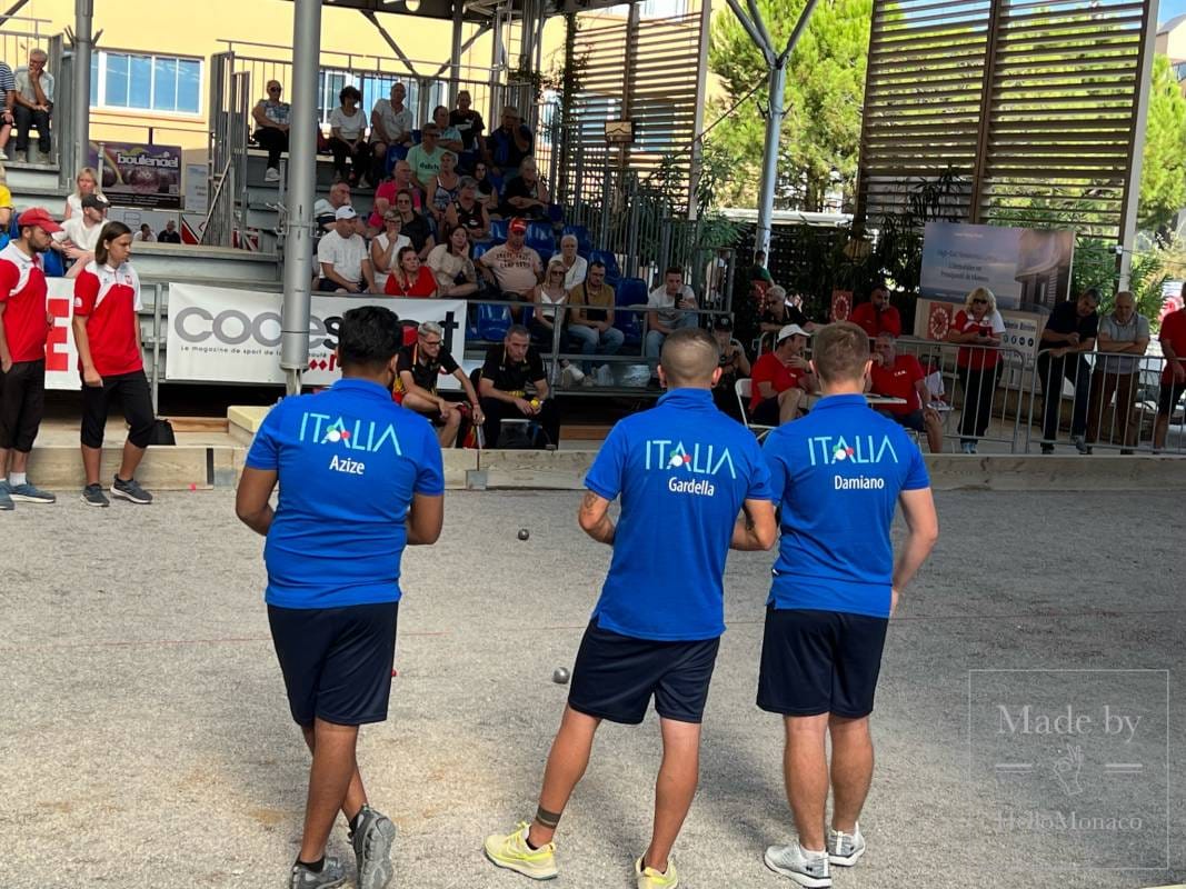 Results of the Pétanque European Championships in Monaco