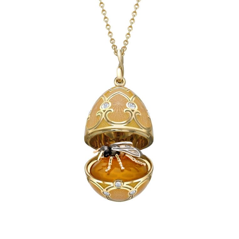 Fabergé Unveils a ‘Bee Surprise' Locket to Support Prince Albert II of Monaco Foundation