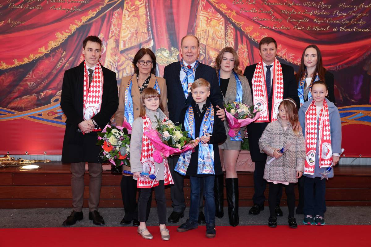 Princely Family at the Monte-Carlo International Circus Festival