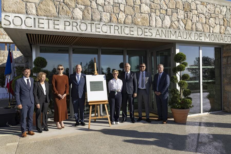 Princely Couple inaugurates SPA animal Shelter in Peille