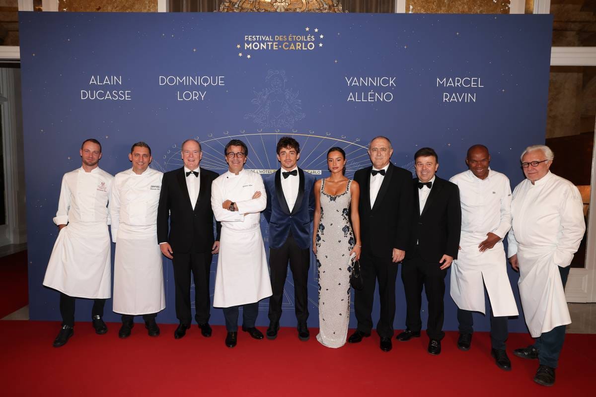 Prince Albert II and Charles Leclerc attend Festival des Etoilés Dinner Gala