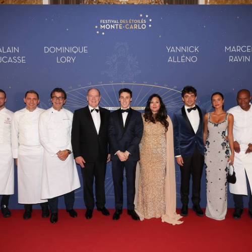 Prince Albert II and Charles Leclerc attend Festival des Etoilés Dinner Gala