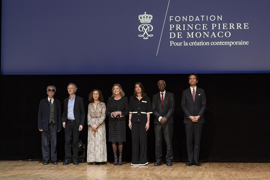 Prince Albert II and Princess Caroline give out Prince Pierre Prizes at the Prince’s Palace