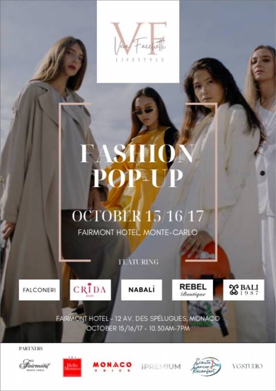 Fashion Pop-up at the Fairmont Hotel Monte Carlo