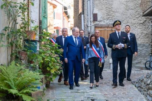 Prince Albert II inaugurates Historical Churches damaged by Storm Alex