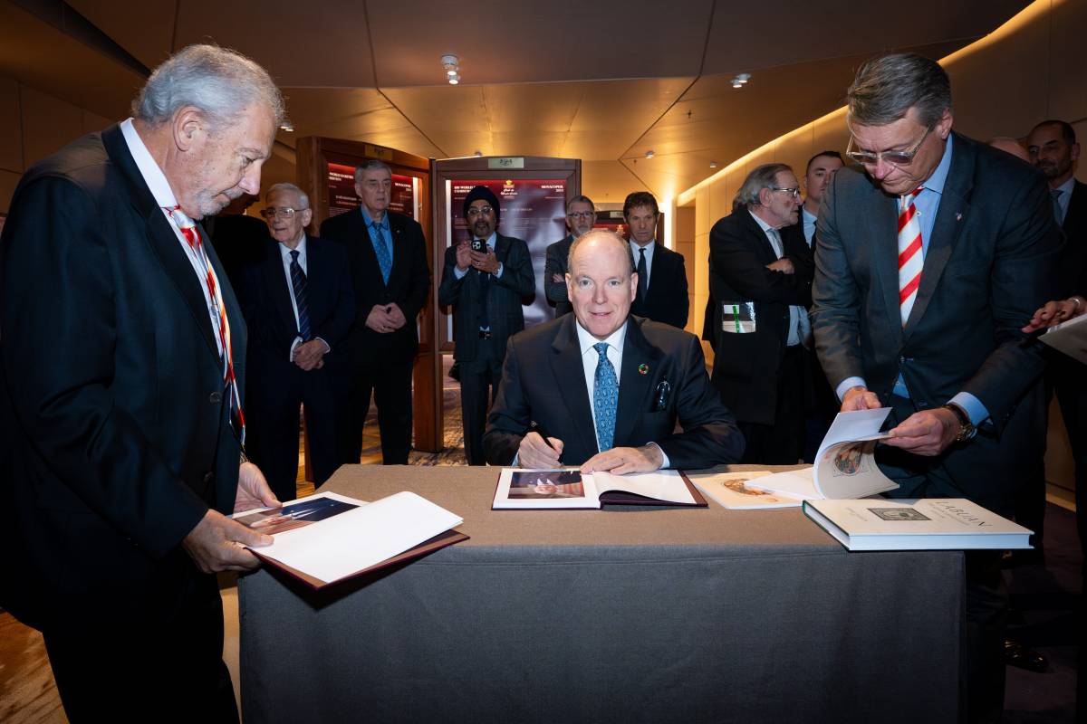 Prince Albert II inaugurates MonacoPhil Exhibition