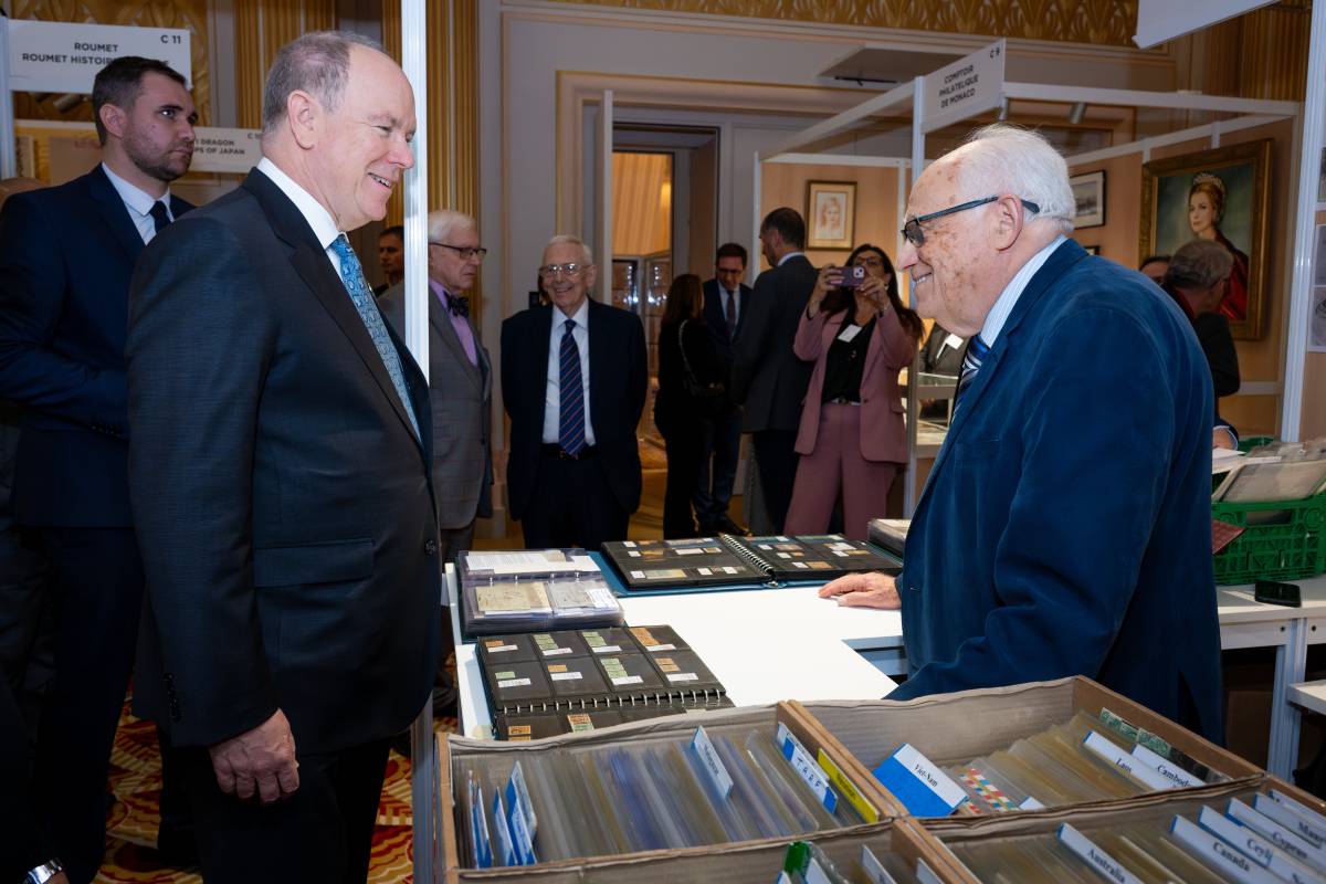 Prince Albert II inaugurates MonacoPhil Exhibition