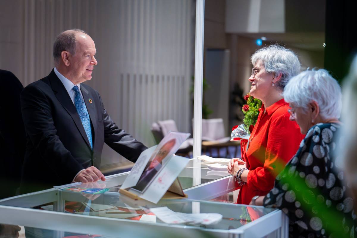 Prince Albert II inaugurates MonacoPhil Exhibition