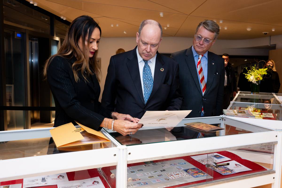 Prince Albert II inaugurates MonacoPhil Exhibition