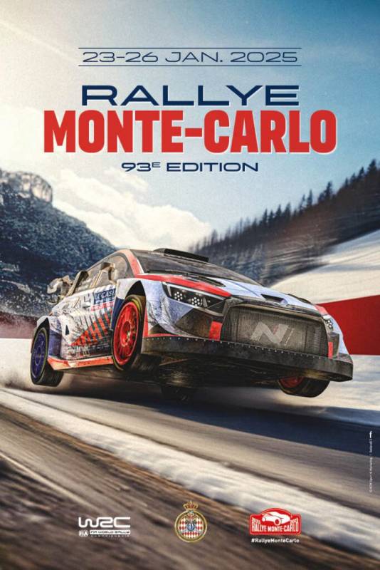 The 93rd WRC Monte-Carlo Rally