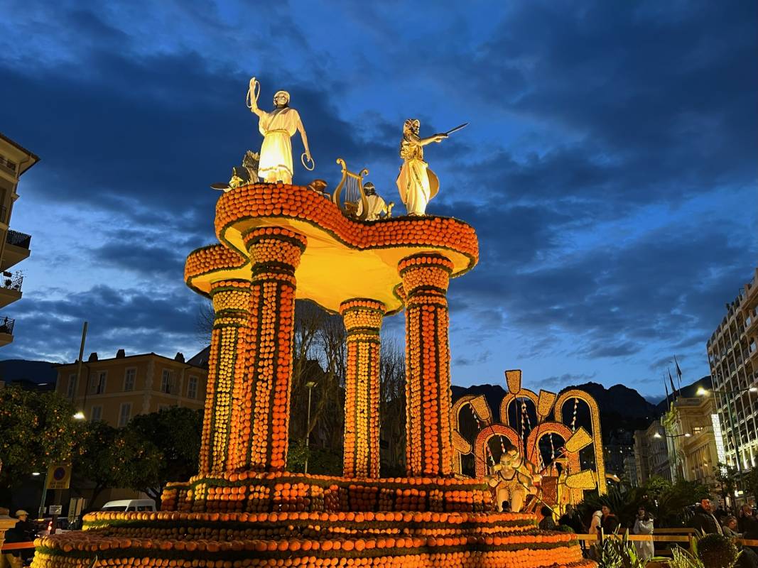 The Lemon Festival in Menton