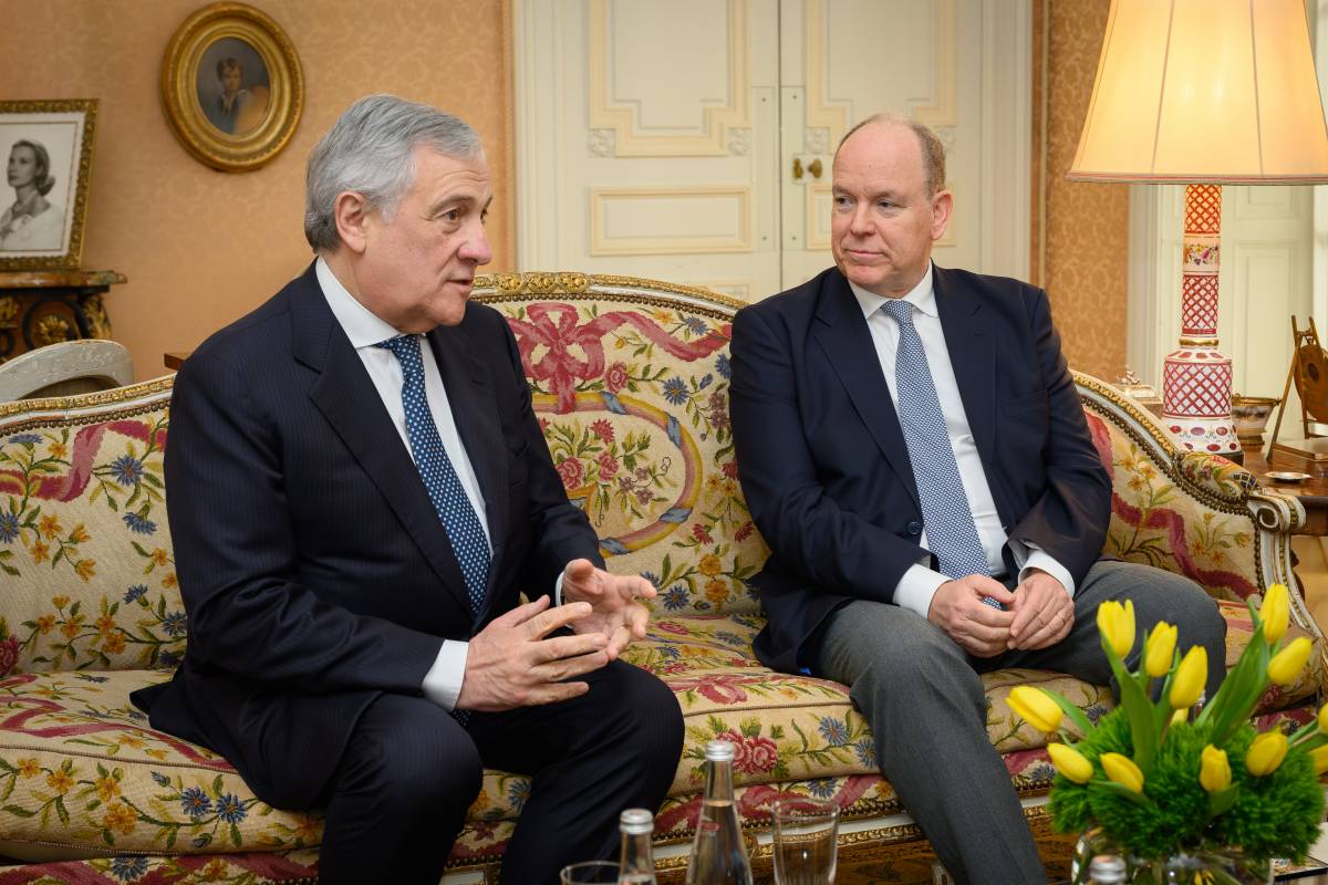 Prince Albert II Meets with Italy’s Foreign Minister